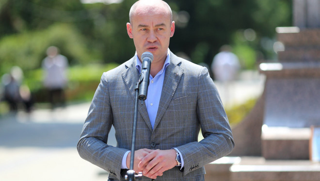 Очільник Тернополя взяв участь в урочистостях з нагоди Дня Конституції (Фото)