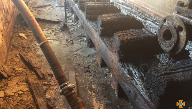 Пожежа у тернопільському хлібзаводі (фотофакт)