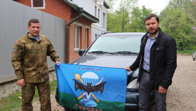 Позашляховик, який Ігор Гуда передав бійцям в АТО, випробували в навчально-бойових умовах