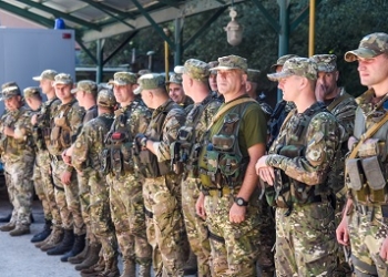 У зону АТО вирушили 30 бійців батальйону патрульної поліції «Тернопіль» (фото)