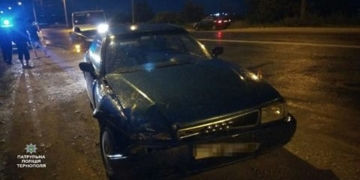 Винуватець ДТП у Тернополі, у якій постраждав підліток, був дуже п’яним