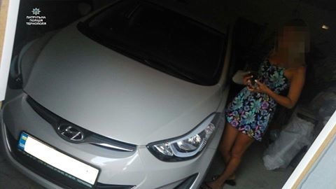 У Тернополі оштрафували “блондинку”