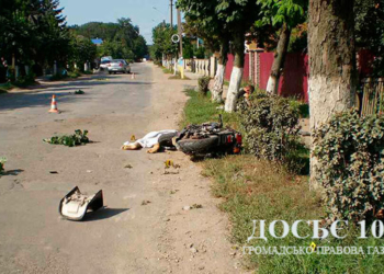 17-річний юнак загинув на місці ДТП, врізавшись у вибоїну