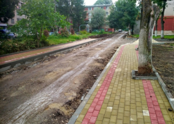 Де у Тернополі з’явилися новесенькі доріжки?