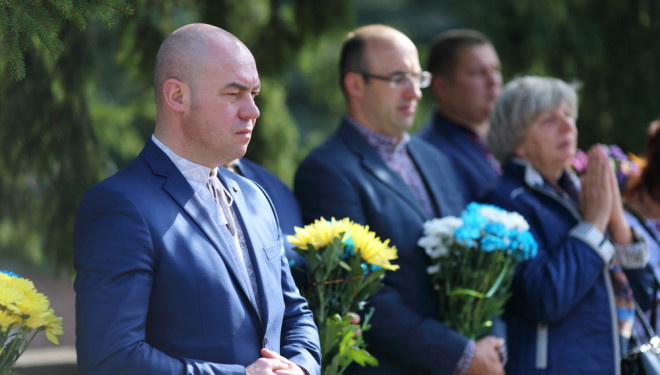 Міський голова Сергій Надал разом з тернополянами вшанували пам’ять загиблих Героїв АТО