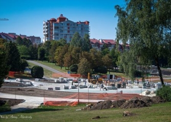 З’явилися перші фото з будівництва нового фонтану у Тернополі