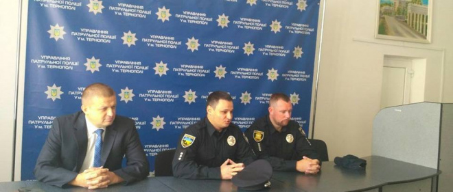 Що говорить керівництво про нового начальника патрульної поліції Тернополя?
