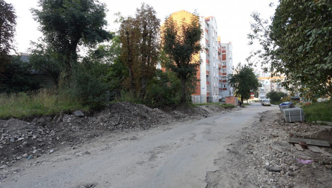 На “Галицькій” у Тернополі відремонтують величезний проїзд