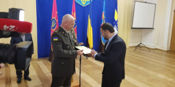 Тернопільський будівельник та меценат Ігор Гуда отримав високу нагороду за підтримку воїнам АТО