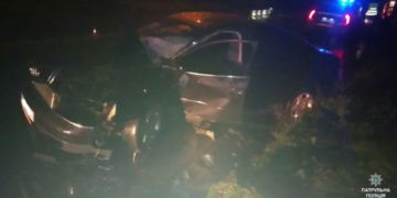 Купа металобрухту: як у Тернополя п’яний влаштував ДТП (фотофакт)