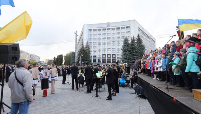 Як тернопільські дітлахи гімн УПА виконували