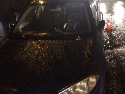 У аварію в Тернополі потрапив Infiniti Fx