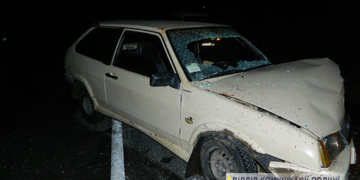 П’яний водій протаранив зустрічний транспорт (фото)