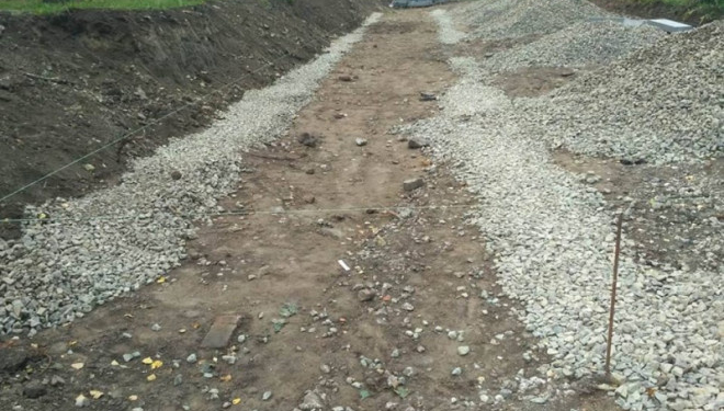 На Чалдаєва у Тернополі ремонтують вулицю