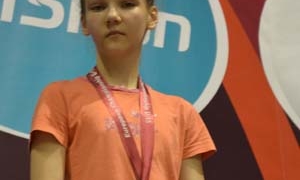 Юна тернопільська спортсменка Вероніка Кондратенко – срібна призерка чемпіонату України з вільної боротьби