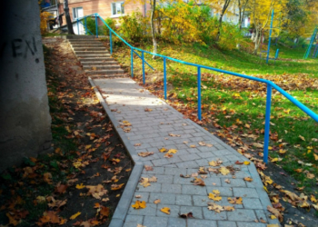 У Тернополі з’явилася ще одна доріжка (фотофакт)