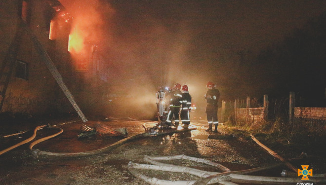 Рятувальники на Тернопільщині спасали будівлі