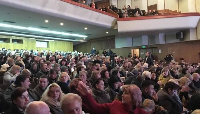 Звіт міського голови Сергія Надала зібрав рекордну кількість тернополян (фоторепортаж)