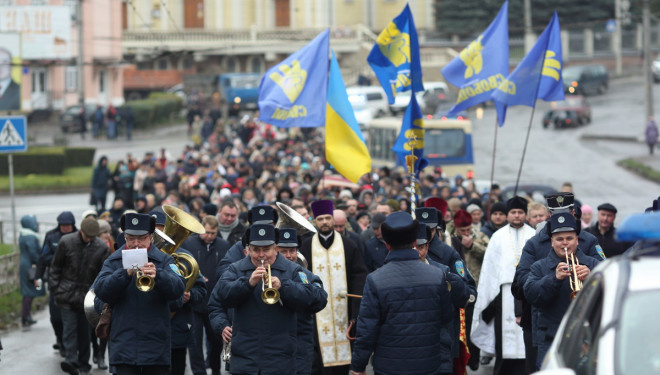 Як у Тернополі пішу ходу провели (фотофакт)