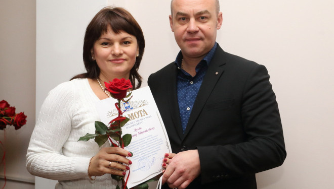 Очільник Тернополя привітав працівників Пенсійного фонду