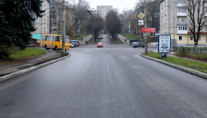 У Тернополі відкрили перехрестя вулиць Дружби та Миру (фото)