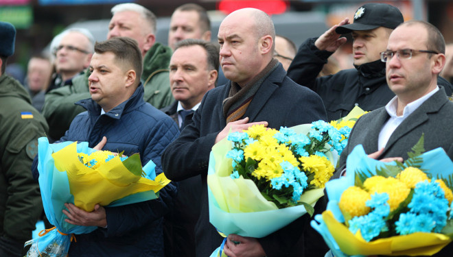 21 листопада, у День Гідності та Свободи в Тернополі провели мітинг пам’яті