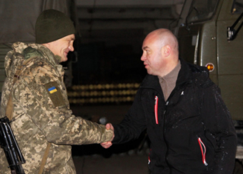 Міський голова Сергій Надал відправився у зону АТО, щоб привітати артилеристів з професійним святом