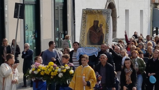 Як в Італії тернопільську чудотворну ікону вшановували (відео)
