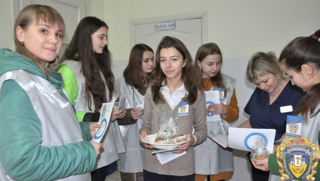 Тернопільські студенти організували низку акцій з нагоди Дня боротьби з цукровим діабетом