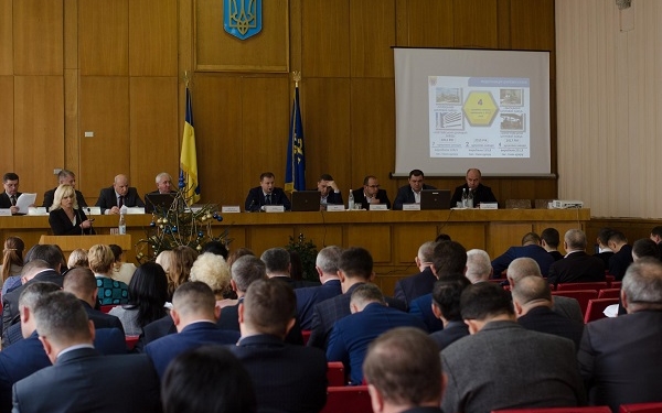Під час засідання колегії облдержадміністрації підбили підсумки роботи області за рік (фото)