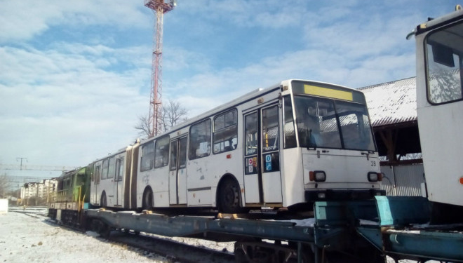 У Тернополі з’явилися ще два тролейбуси з Чехії