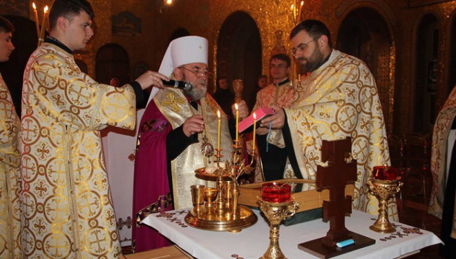 Митрополит Василій у Римі виставив для почитання мощі св. Климента Папи