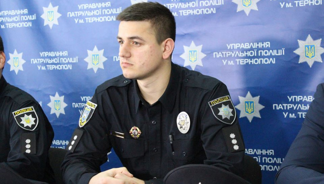 На Тернопільщині новий головний коп