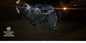Через п’яного водія у Тернополі знову аварія