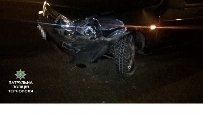 Через п’яного водія у Тернополі знову аварія