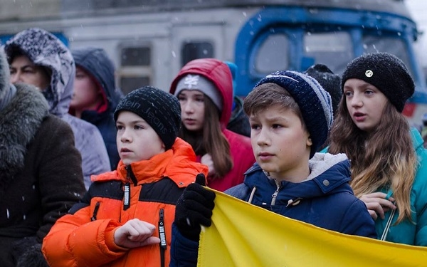 «Потяг єднання України «Труханівська Січ» відвідав Тернопільщину (фото, вiдео)