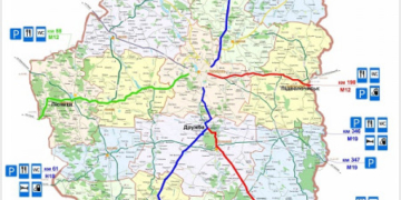 На Тернопільщині облаштували додаткові спецмайданчики для відстоювання вантажівок під час снігопаду