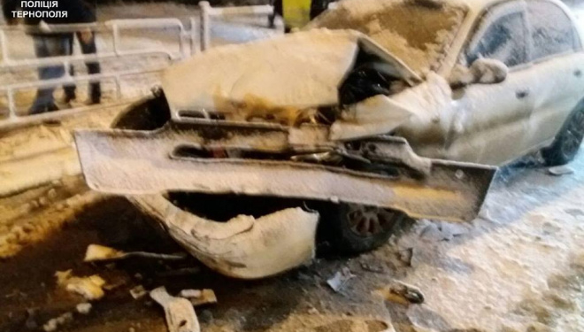 Знайшли водія, який врізався у чуже авто і втік з місця ДТП