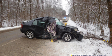 У ДТП загинув пасажир автівки