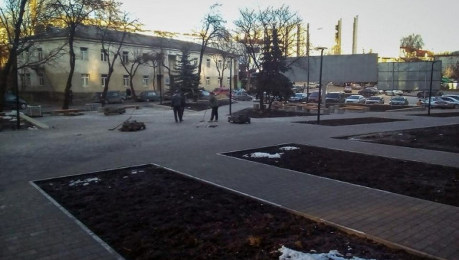 У Тернополі змінюється ще один сквер