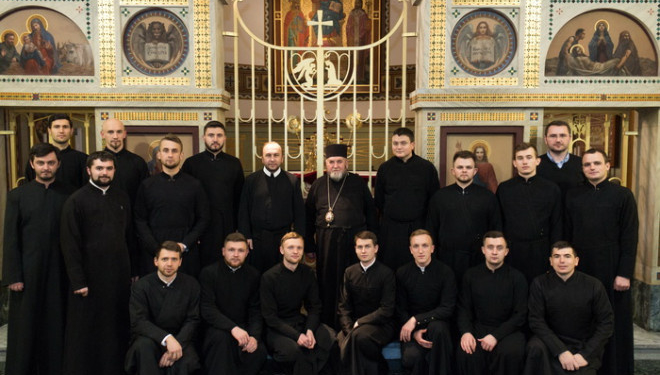 Митрополит Василій зустрівся зі студентами, які здобувають вищі студії у Римі