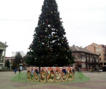 Для тернопільської ялинки купили понад сотню нових іграшок