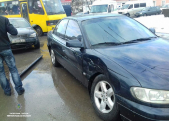 Будучи під наркотиками у Тернополі водій вчинив ДТП