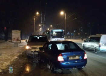 Як п’яний у Тернополі вчинив ДТП