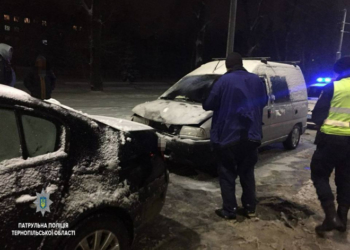 П’яний водій врізався у чуже авто