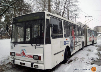 Скоро на вулиці Тернополя вийде ще один новий тролейбус