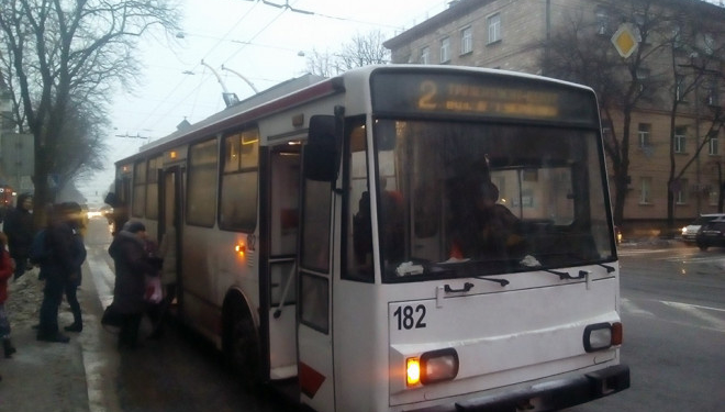 У Тернополі на маршрути виїхав тролейбус «Škoda 14Tr» №182