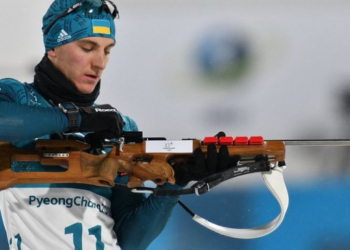Біатлоніст з Тернопільщини Дмитро Підручний на Олімпійських Іграх у змішаній естафеті посів 7 місце