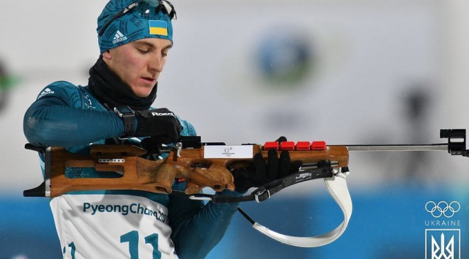 Біатлоніст з Тернопільщини Дмитро Підручний на Олімпійських Іграх у змішаній естафеті посів 7 місце