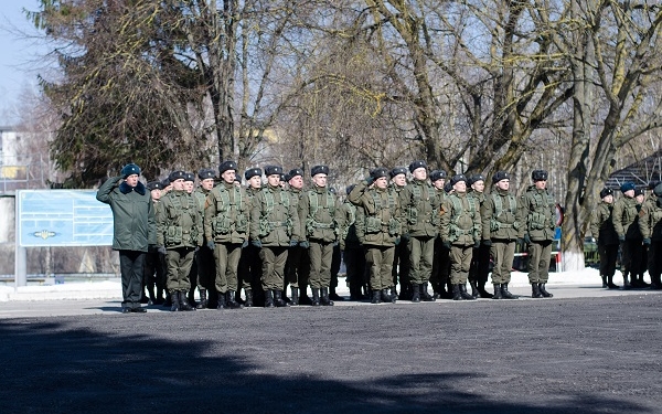 Степан Барна привiтав гвардiйцiв з професiйним святом (фото, вiдео)